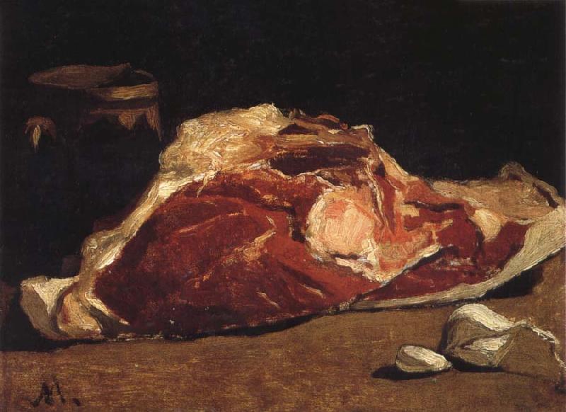 Claude Monet Still Life with Meat oil painting picture